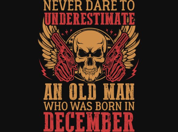 Born in December Birthdays T‑Shirt Design Review