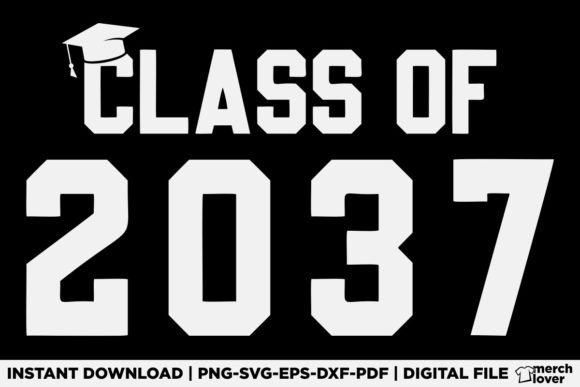 Pre-K Class of 2037 First Day of School Graphics