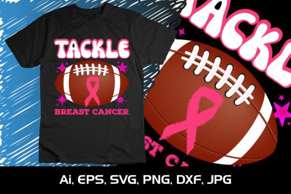 Tackle Breast Cancer SVG Shirt Pink DAY